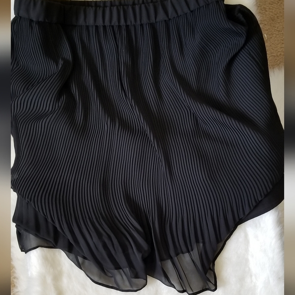 Calvin Klein Semi Sheer Pleated Skirt - Picture 3 of 6